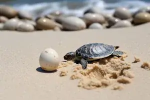 Schildkröten Eier ausbrüten